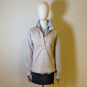 🏷️ Banana Republic Women’s Polo Fleece Sweatshirt - Size M